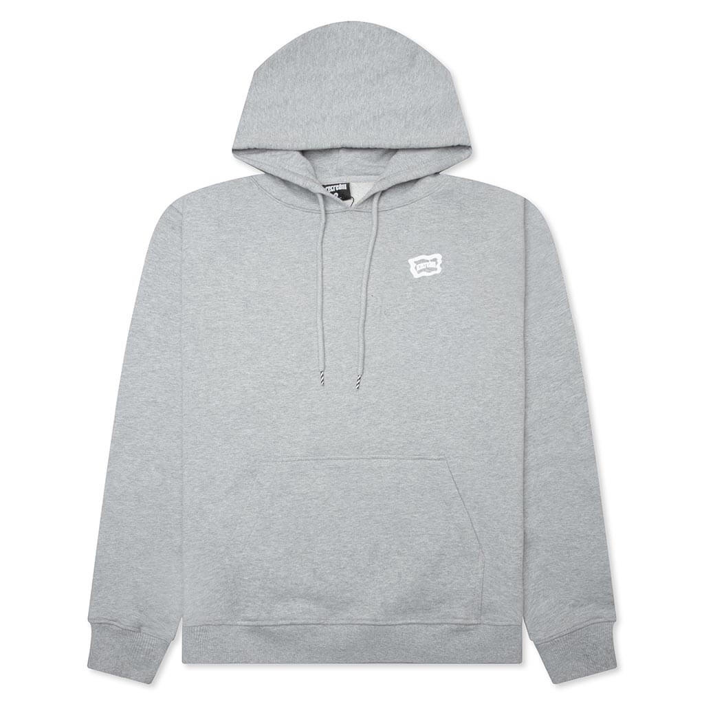 FEATURE X ICECREAM RINGS HOODIE - HEATHER GREY - 1