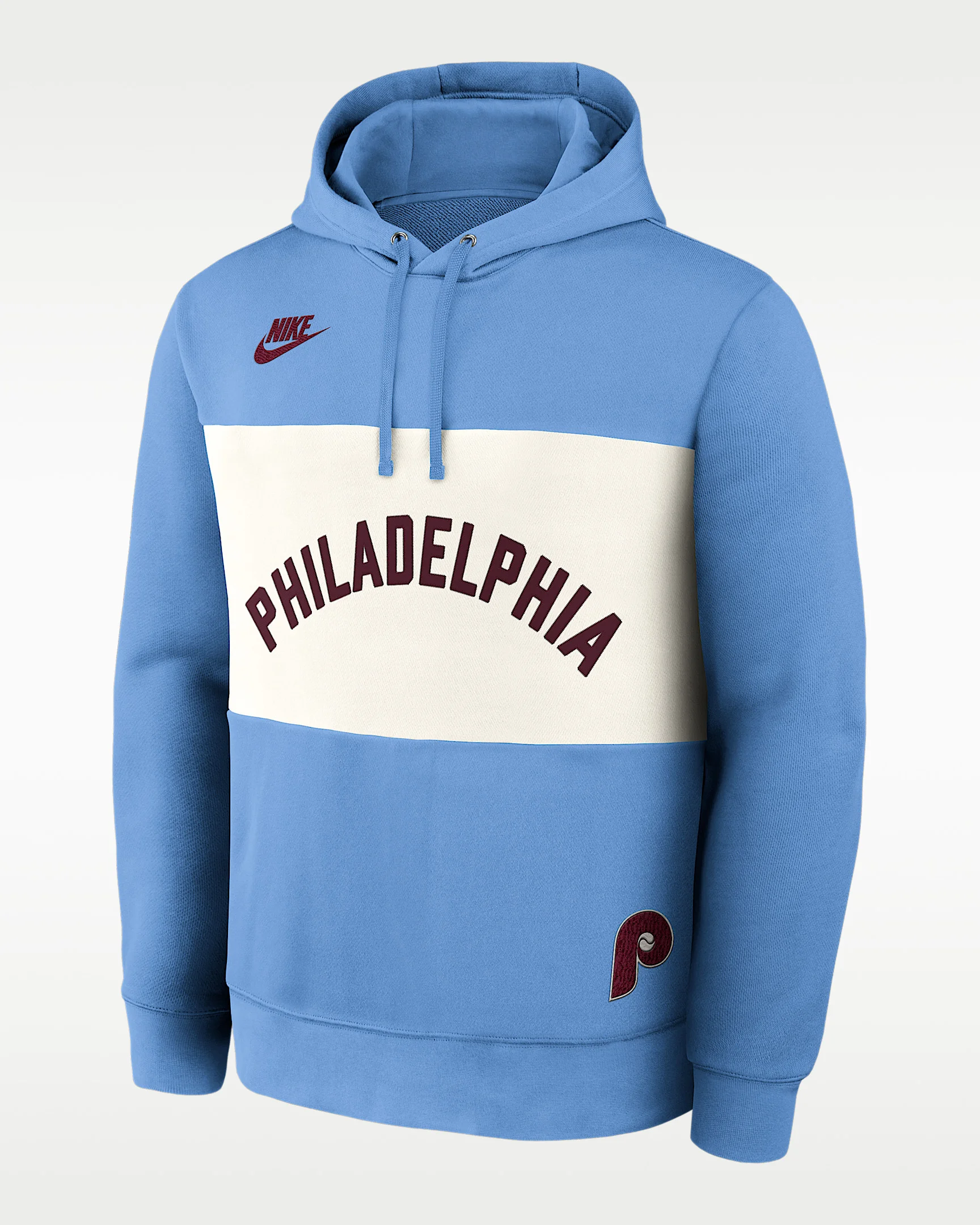 Philadelphia Phillies Cooperstown Legacy Men's Nike MLB Pullover Hoodie - 1