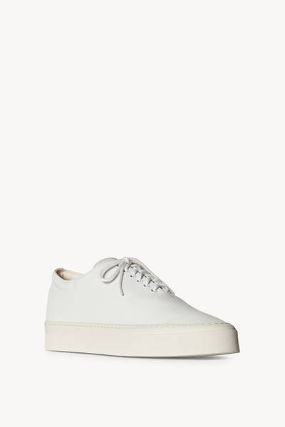 The Row Marie H Lace-Up Sneaker in Leather outlook