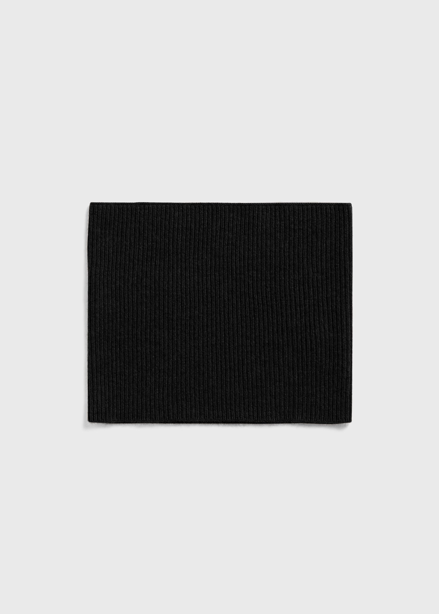 Cashmere neck warmer black - 5