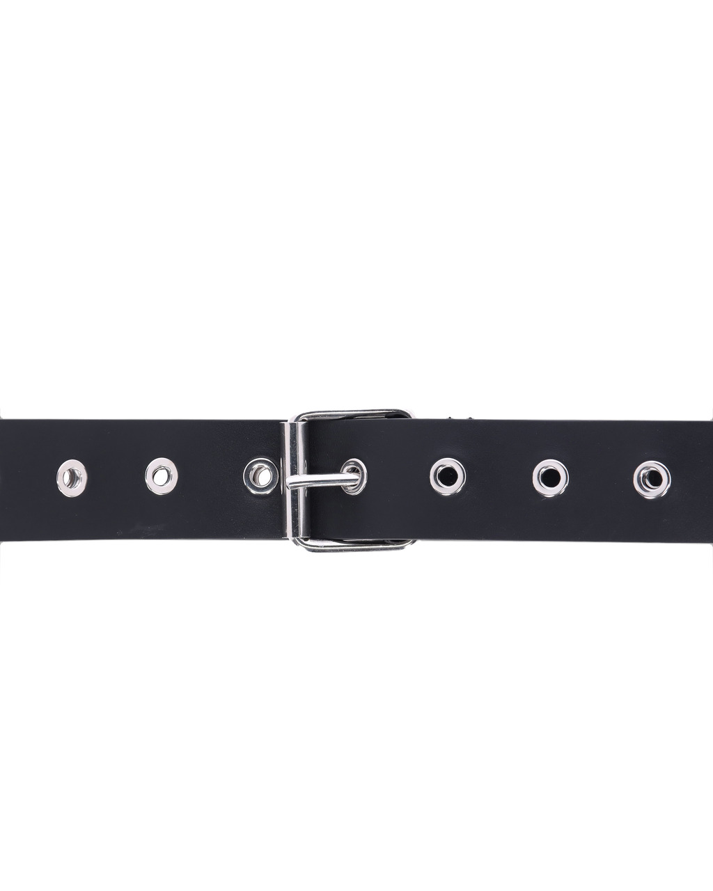 EYELET LEATHER BELT - 3