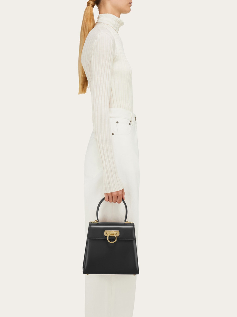 FERRAGAMO Iconic Top Handle (M) outlook