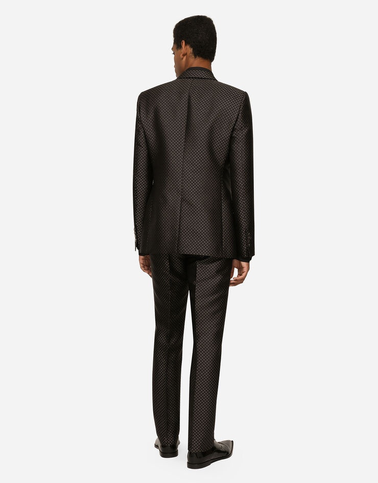 Lurex jacquard Martini-fit suit - 3