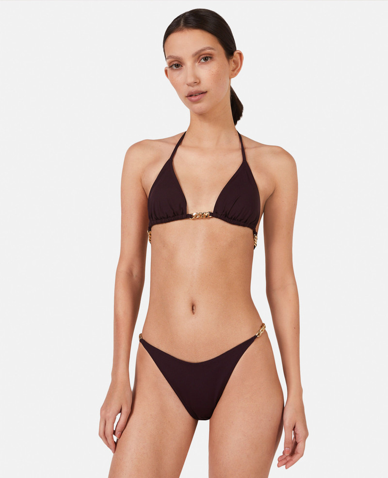 Stella McCartney Falabella Chain V-Shape Bikini Briefs outlook