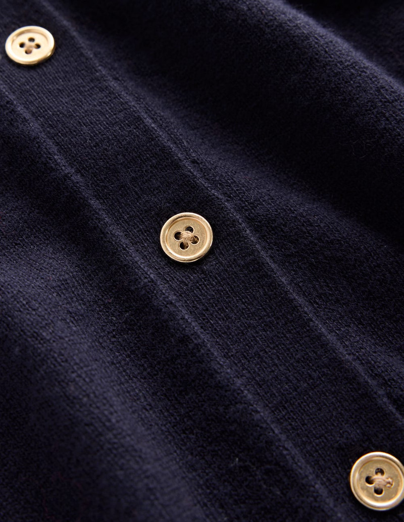 Briony Stitch Cardigan-Navy 1