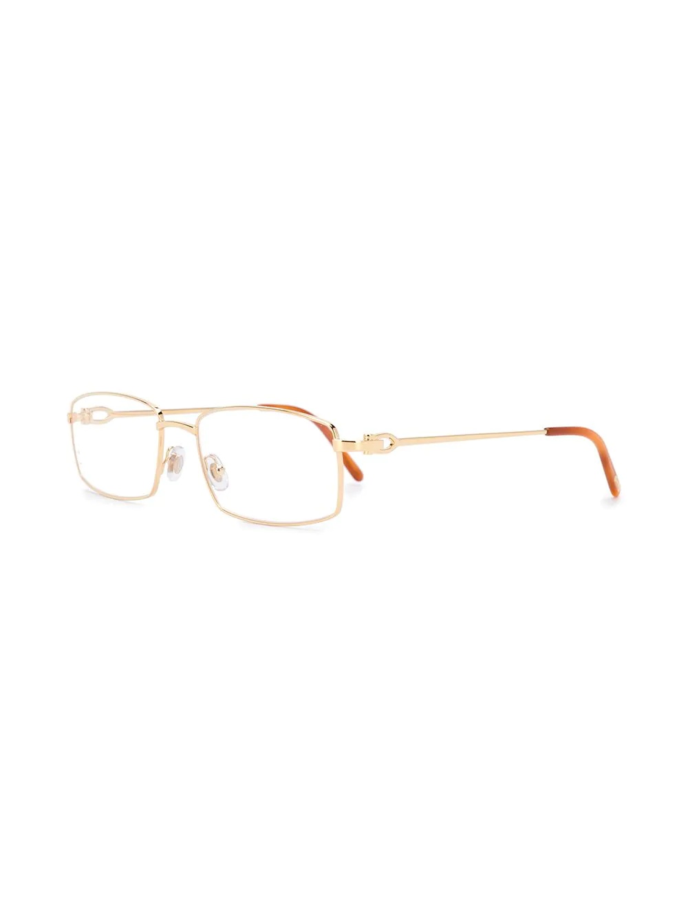 rectangular frame glasses - 2