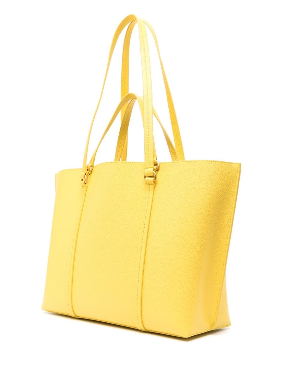 large leather tote bag - 3
