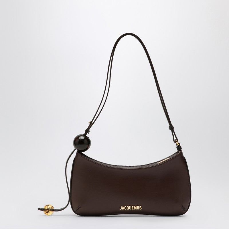 Jacquemus Le Bisou Brown Leather Bag Women - 1