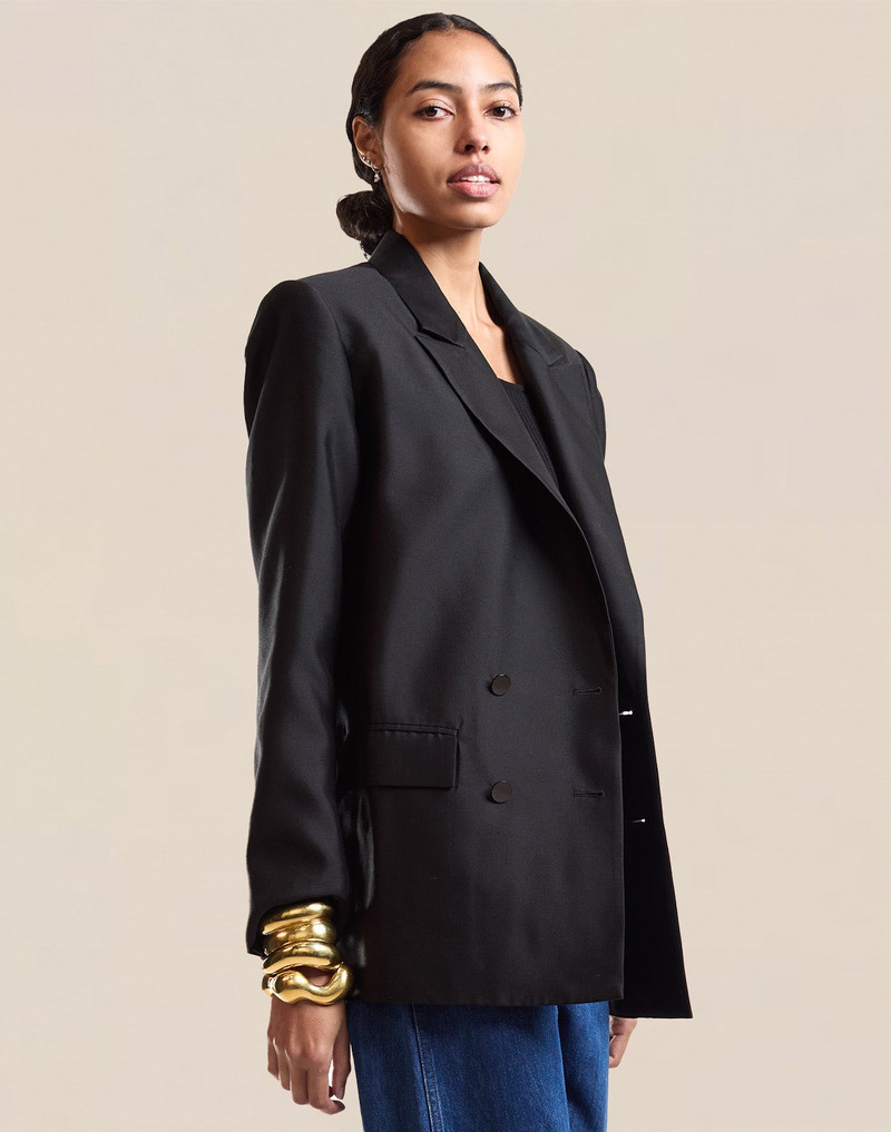 CYNTHIA ROWLEY The Breakers Double Breasted Blazer outlook