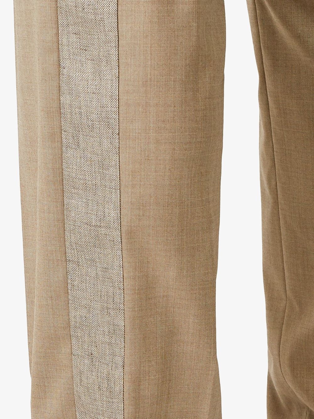 two-tone tailored trousers - 5