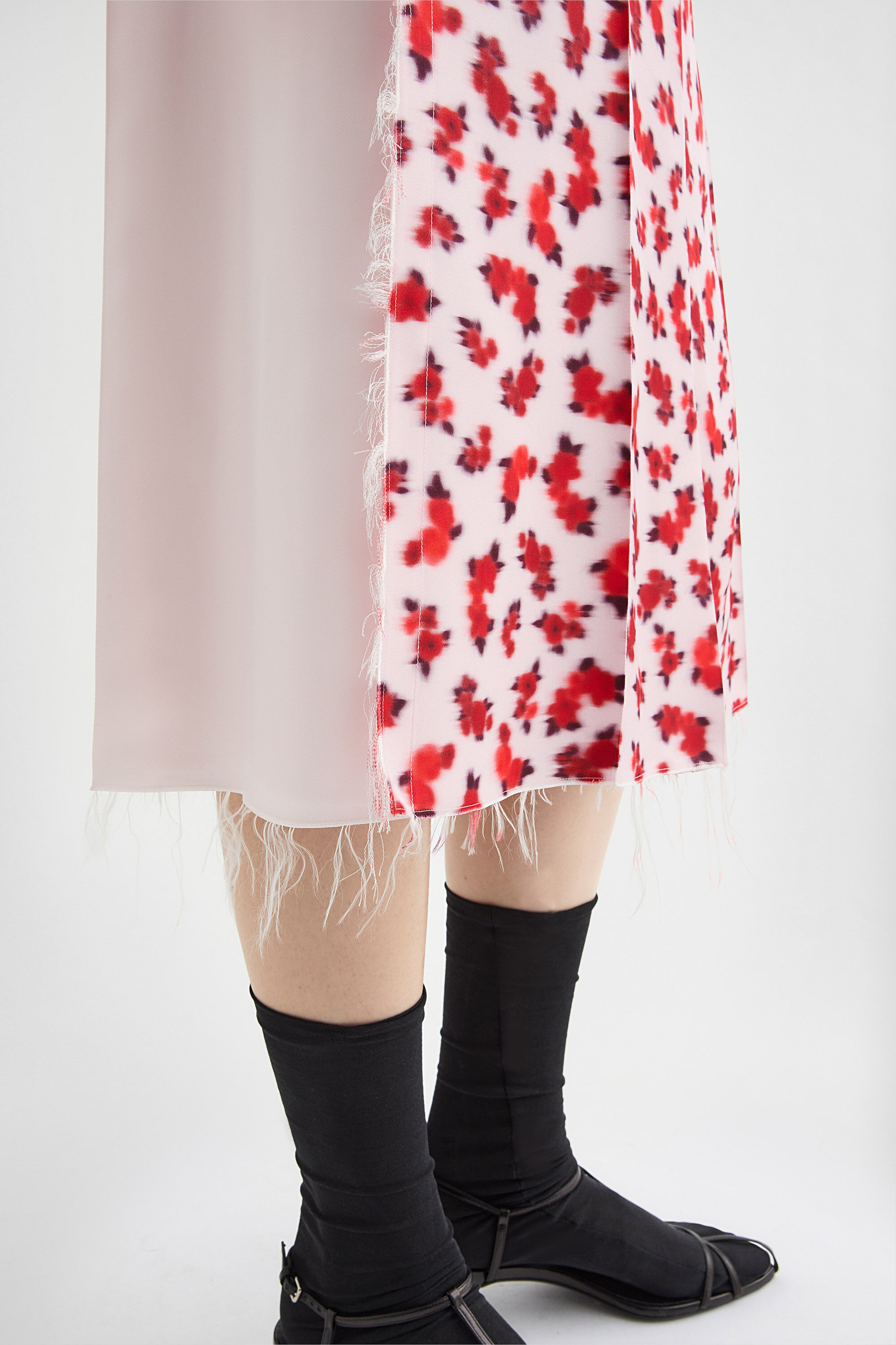 Fluid Viscose Printed Skirt - 4