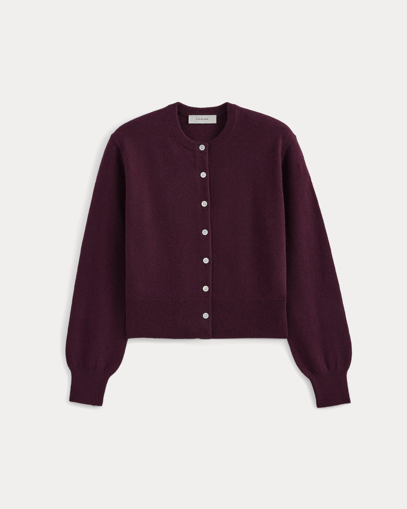 CASHMERE CROPPED CARDIGAN - 1