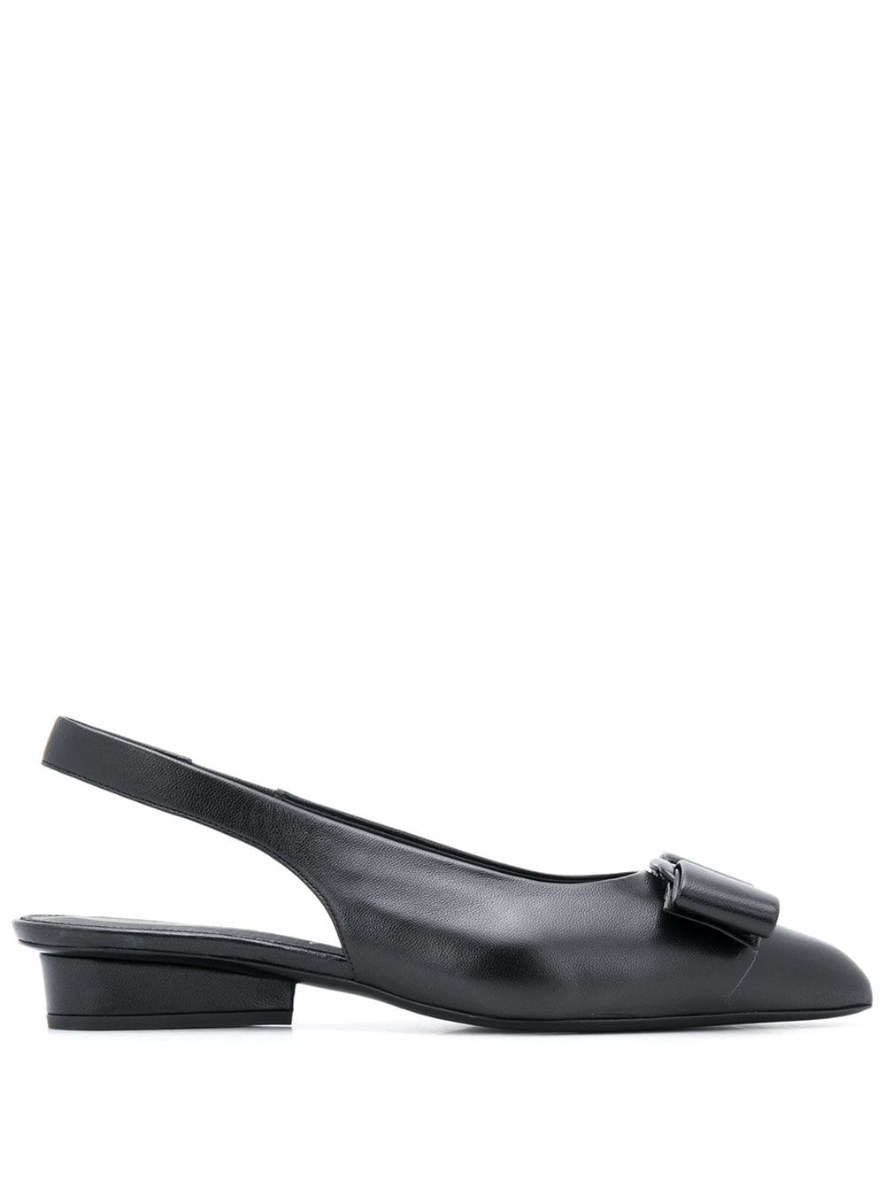 Vara bow slingback ballerina shoes - 1