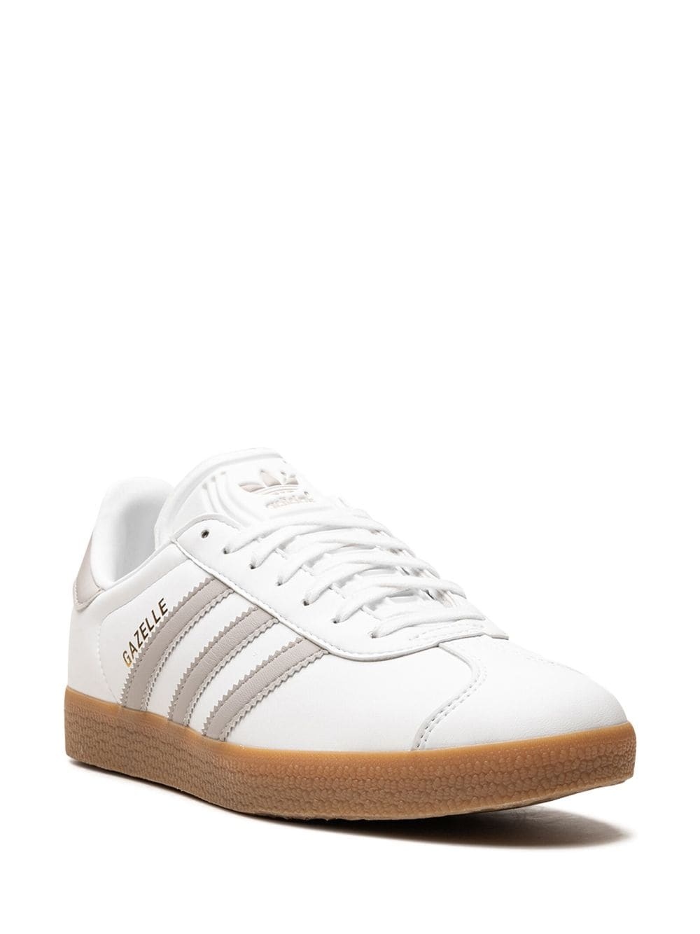 adidas gazelle silver green womens Adidas Gazelle Leather Trainers White/Royal Gum  80's Casual Classics