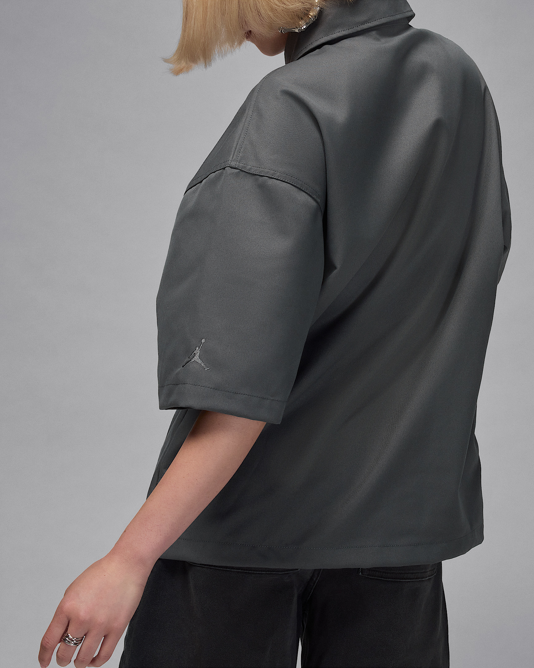 Jordan Flight Women's Woven Short-Sleeve Top - 5