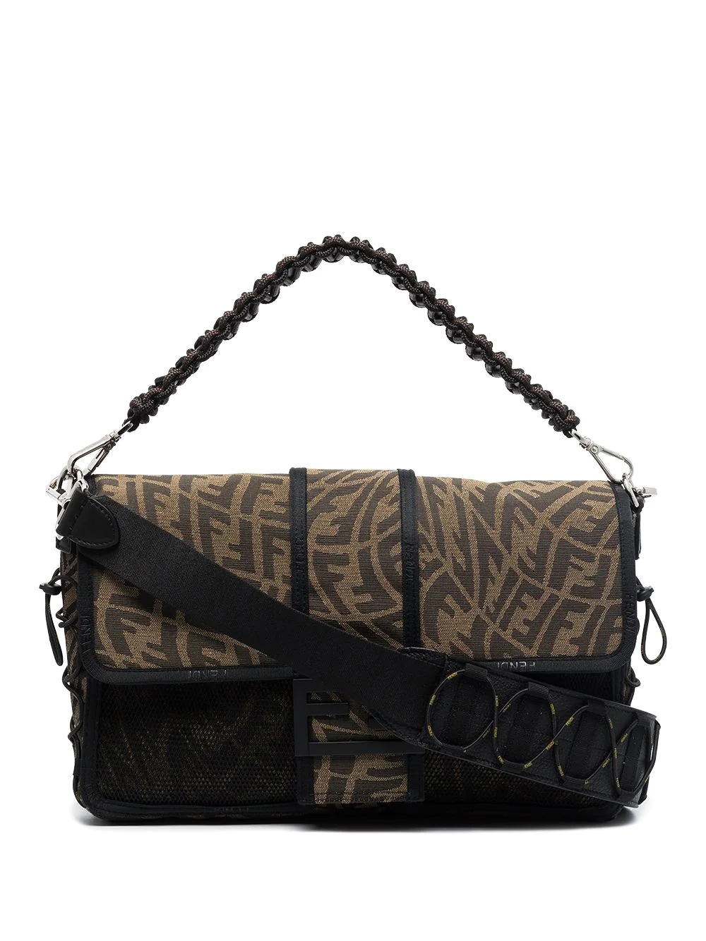 Vertigo jacquard baguette bag - 1