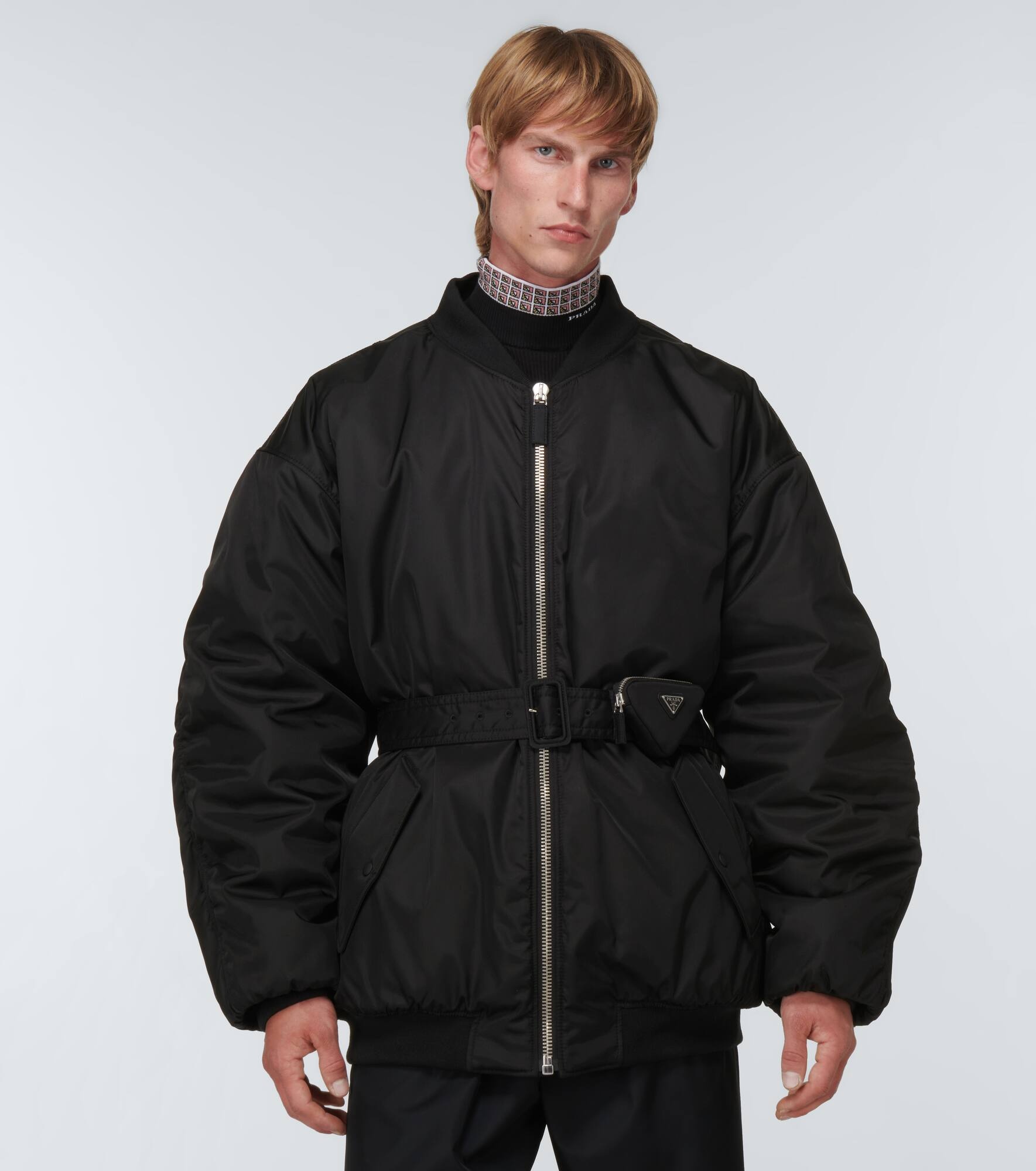 Re-Nylon bomber jacket - 3
