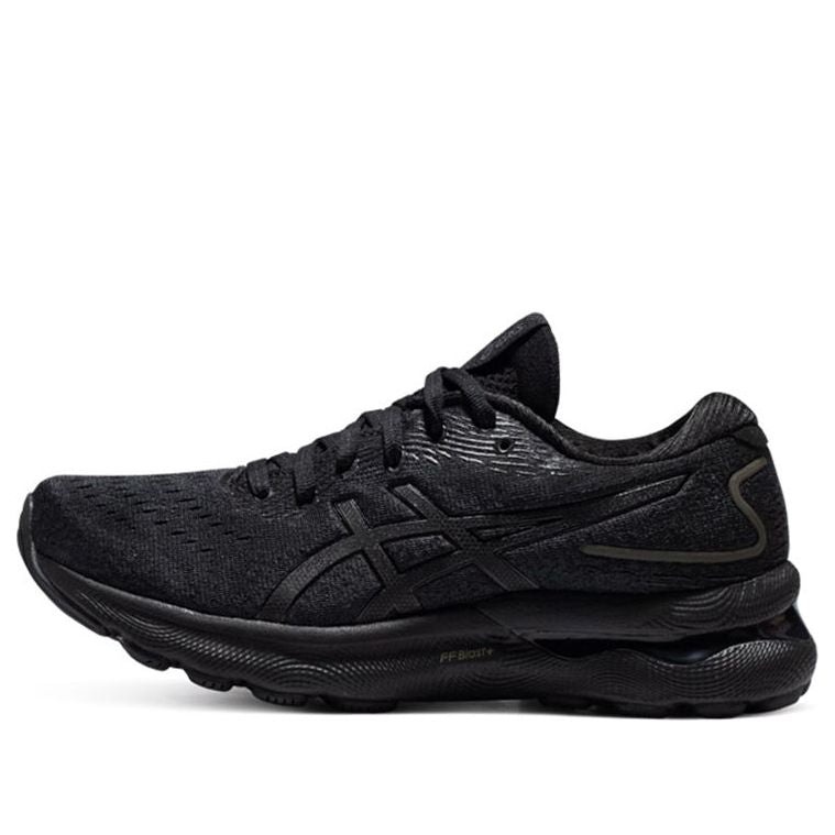 (WMNS) ASICS Gel Nimbus 24 Wide 'Black' 1012B199-002 - 1