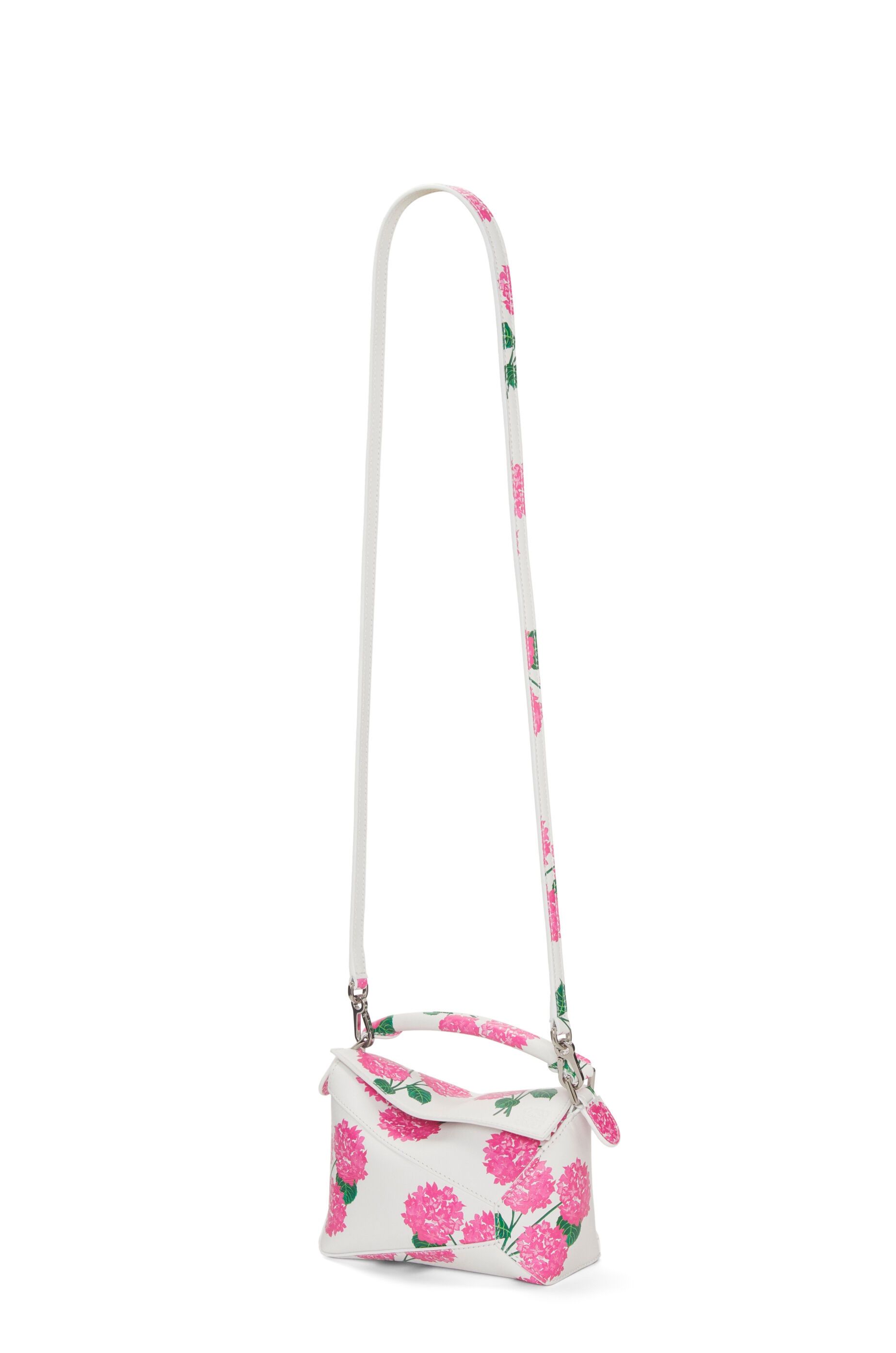 Mini Flower Puzzle Edge bag in satin calfskin - 6