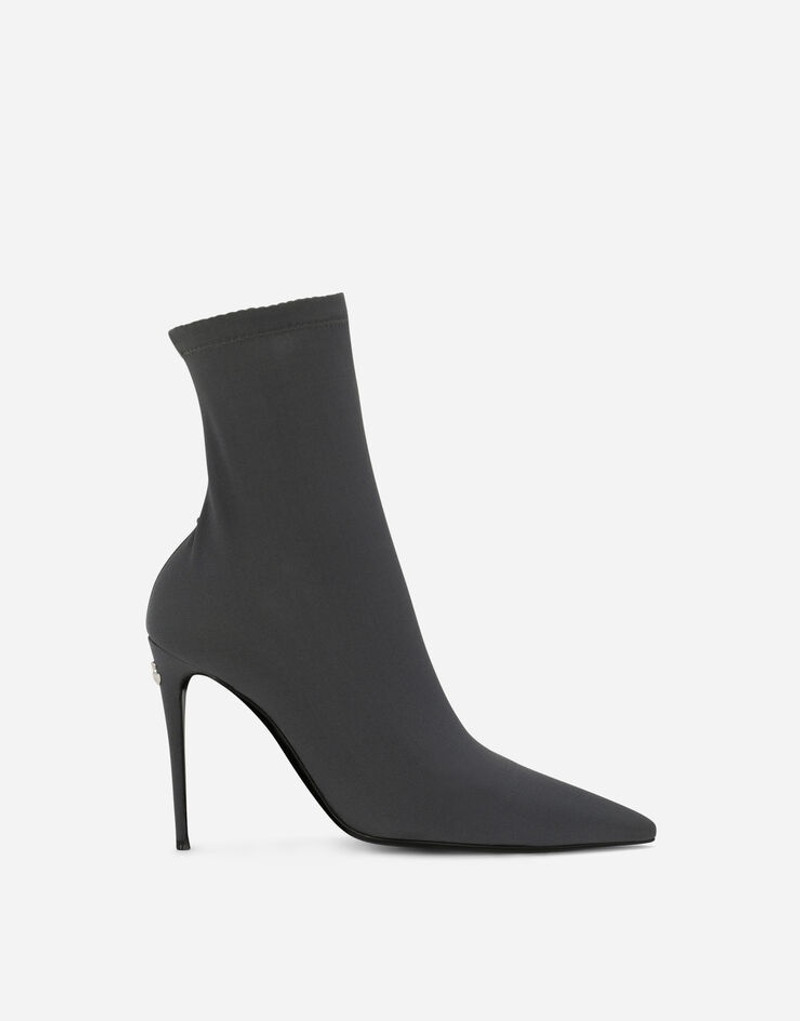 Stretch jersey ankle boots - 1