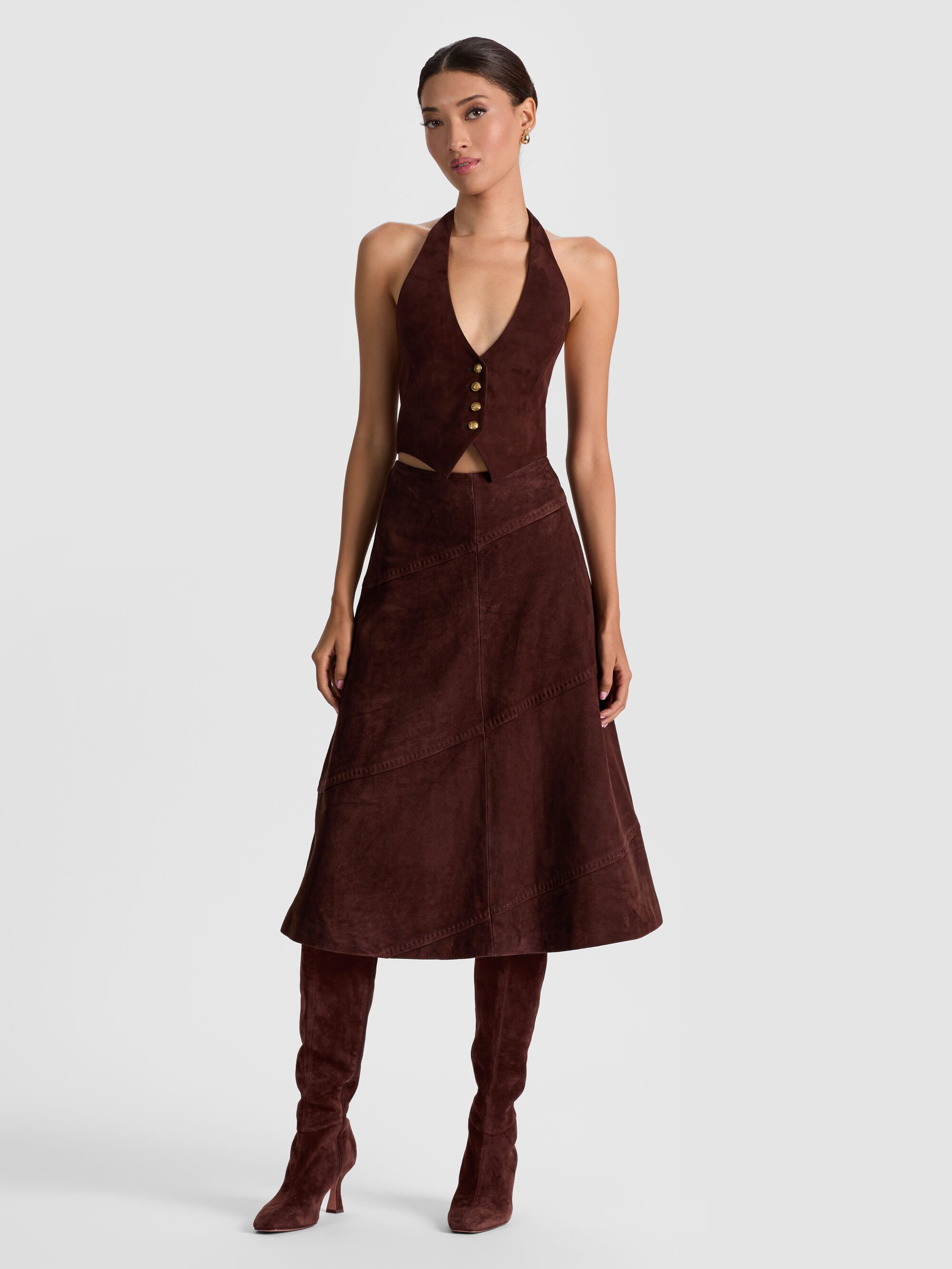 CROSBY SUEDE VEST - 3