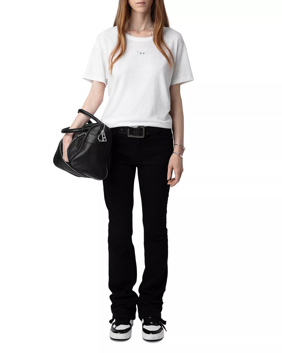 Mar Rhinestone Wings Tee - 2