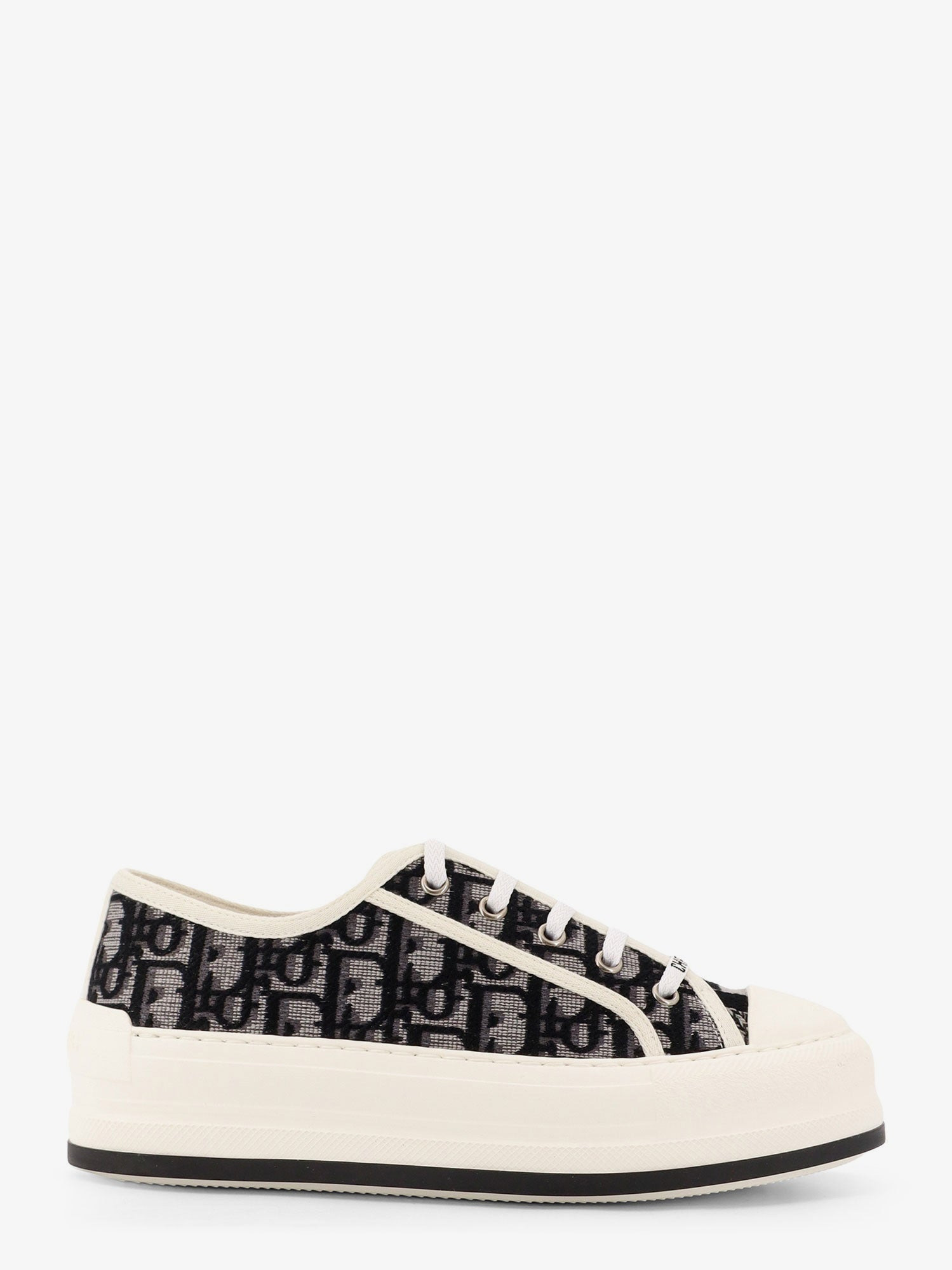 Dior Women Walk'n'dior Low-Top Dior Oblique Canvas Sneakers - 1