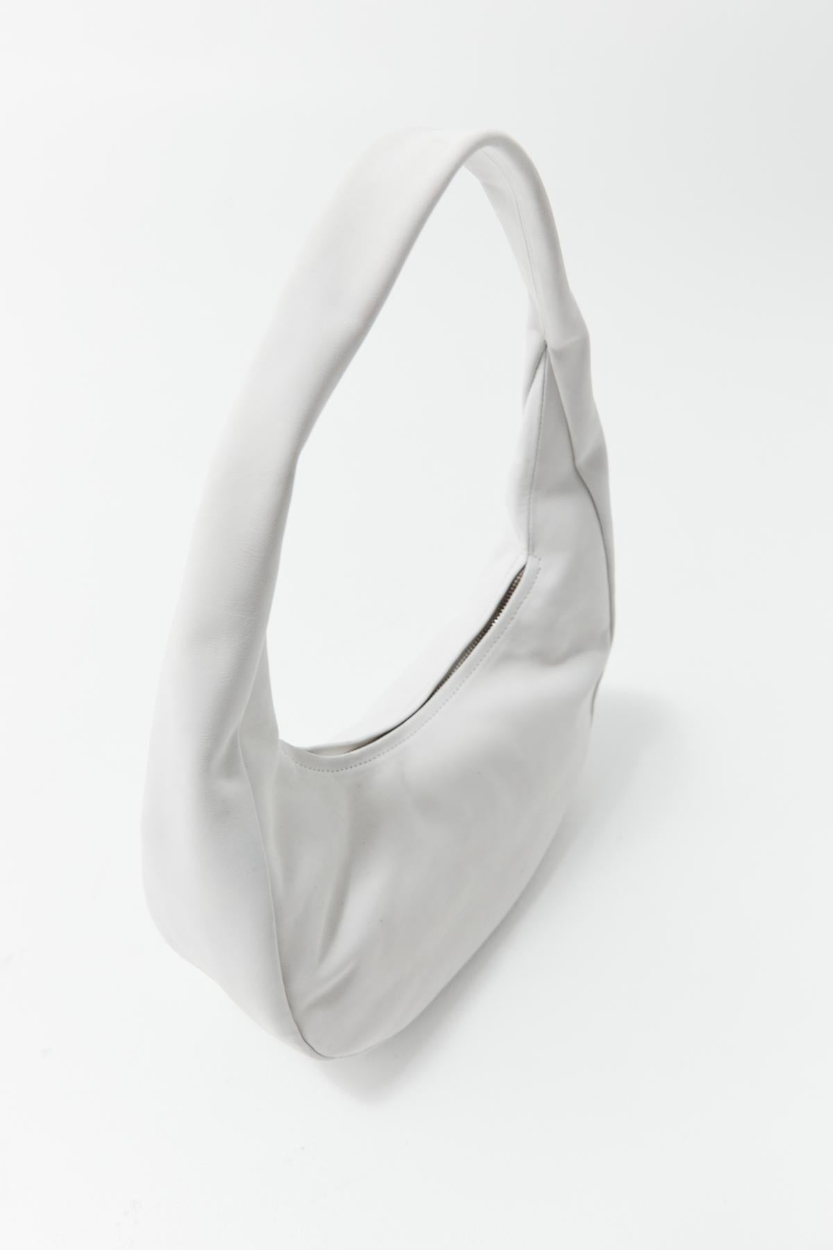 Oval Mini Bag - Cool White - 1