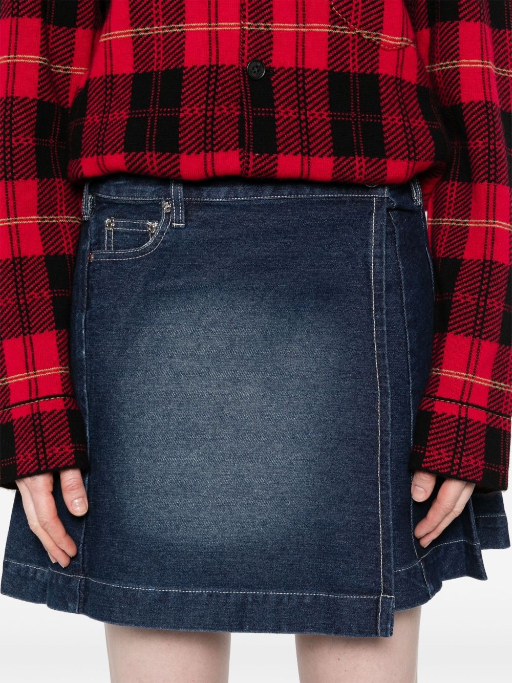 pleated mini skirt - 5