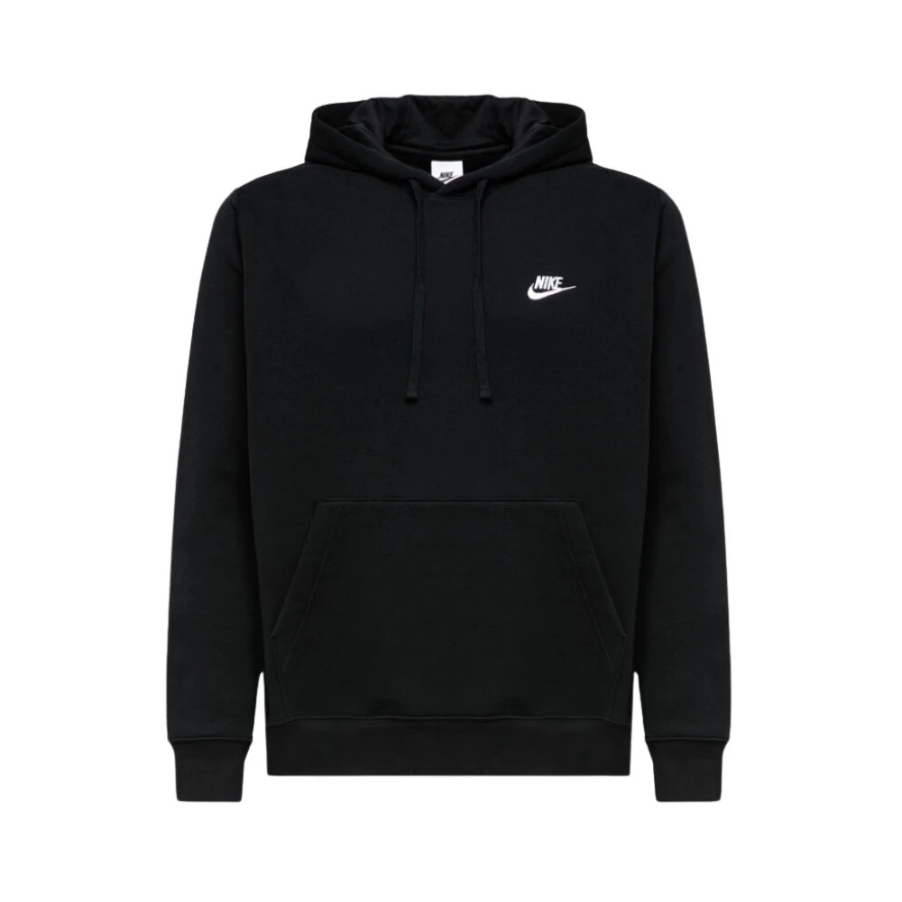 BLACK FLEECE HOODIE - 1