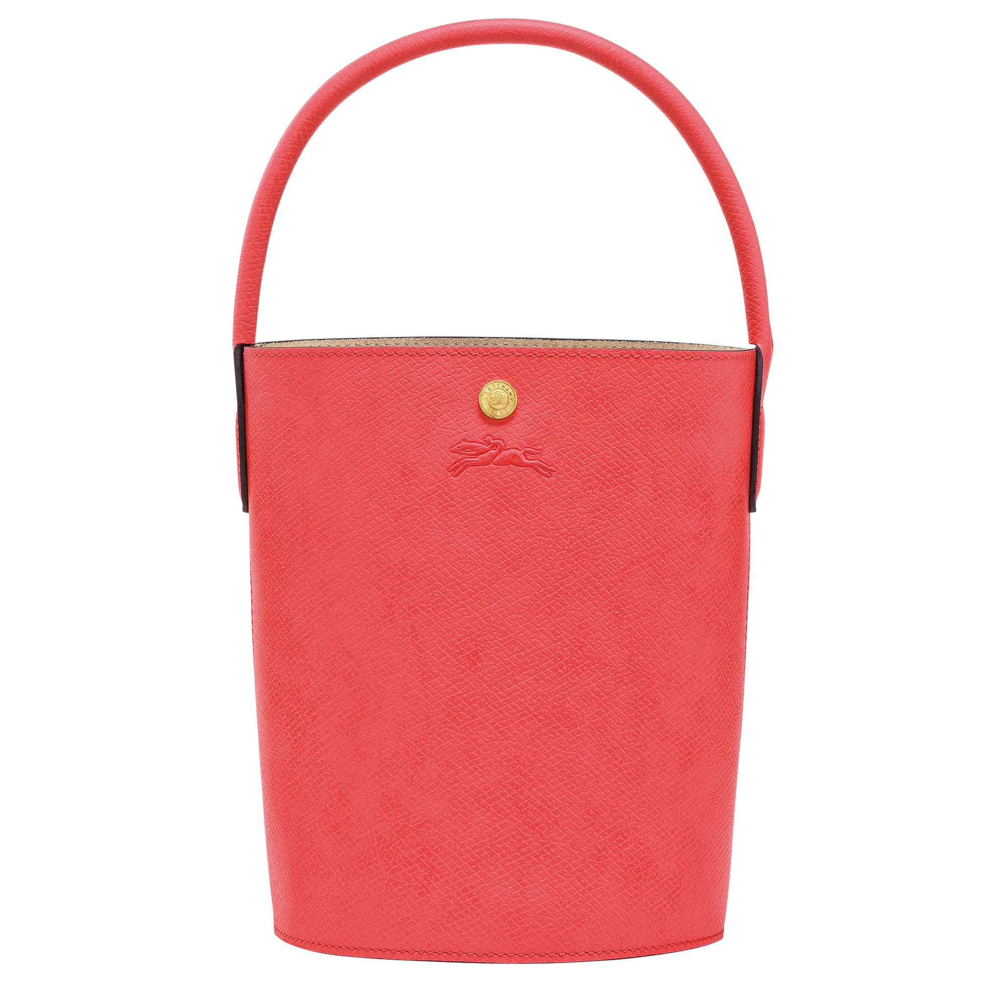 Épure S Bucket bag Strawberry - Leather - 1