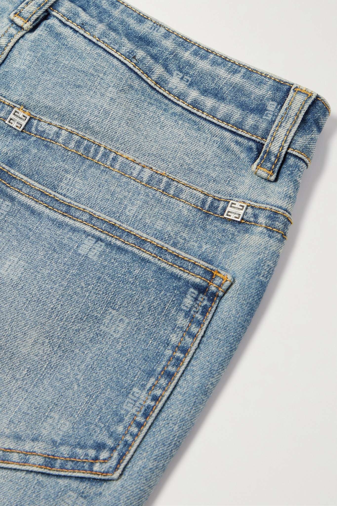 Printed high-rise skinny jeans - 6