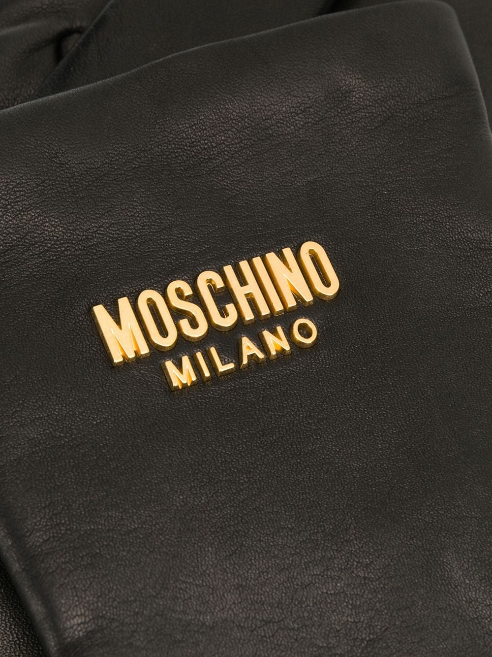 logo plaque gloves - 2