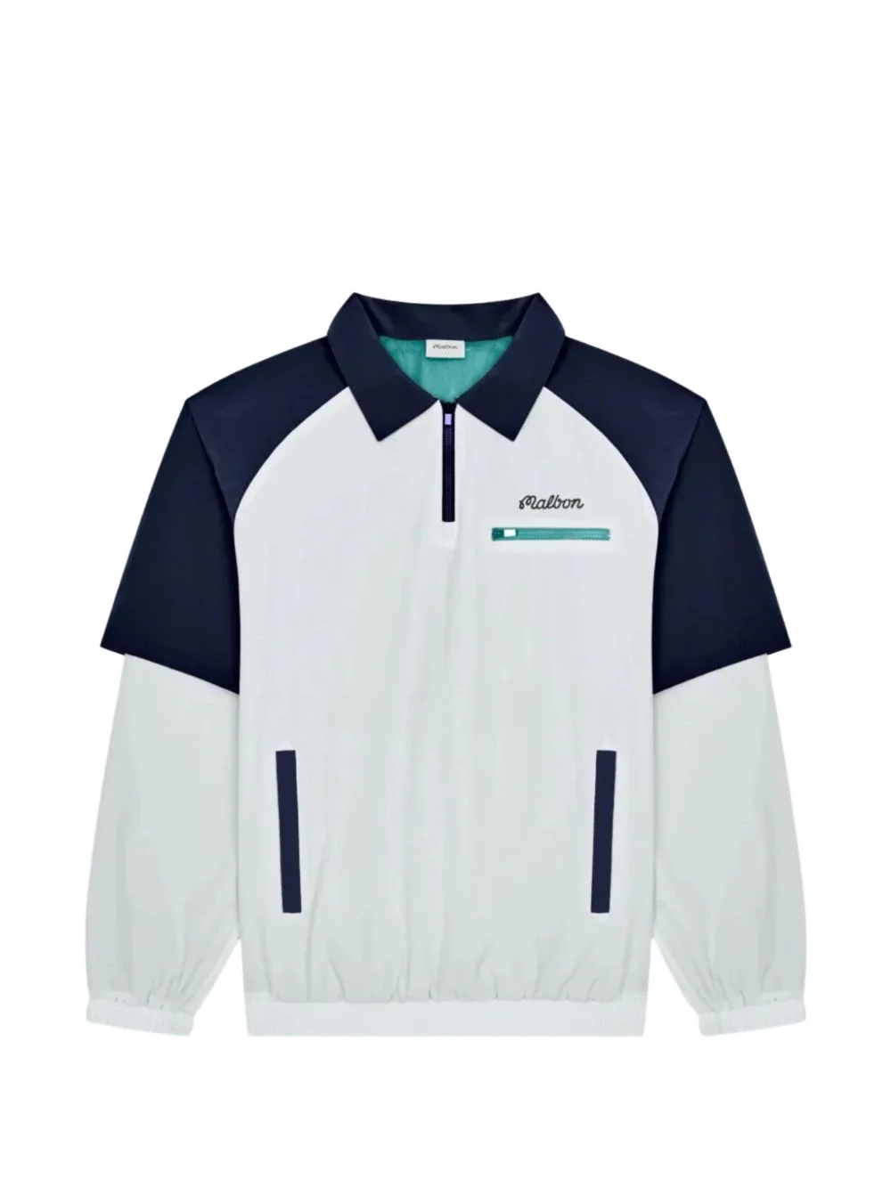 Marina colour-block jacket - 1