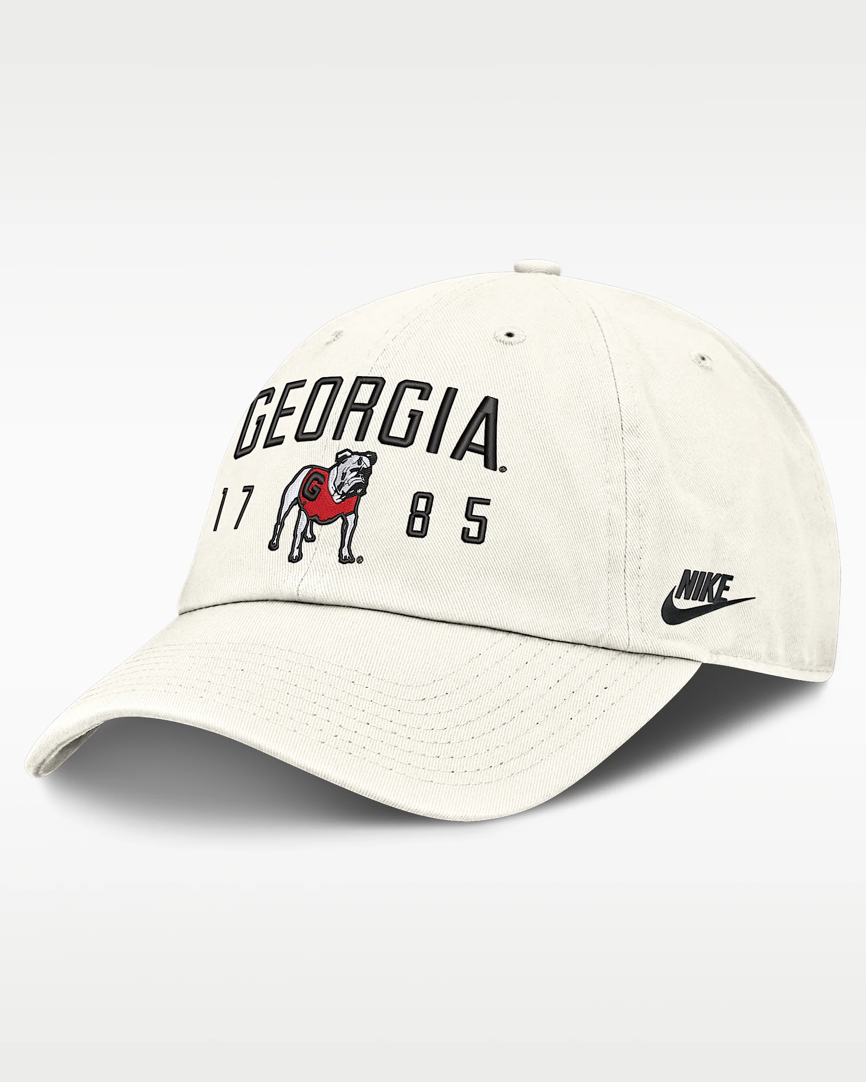Georgia Natural Club Men's Nike College Adjustable Hat - 1