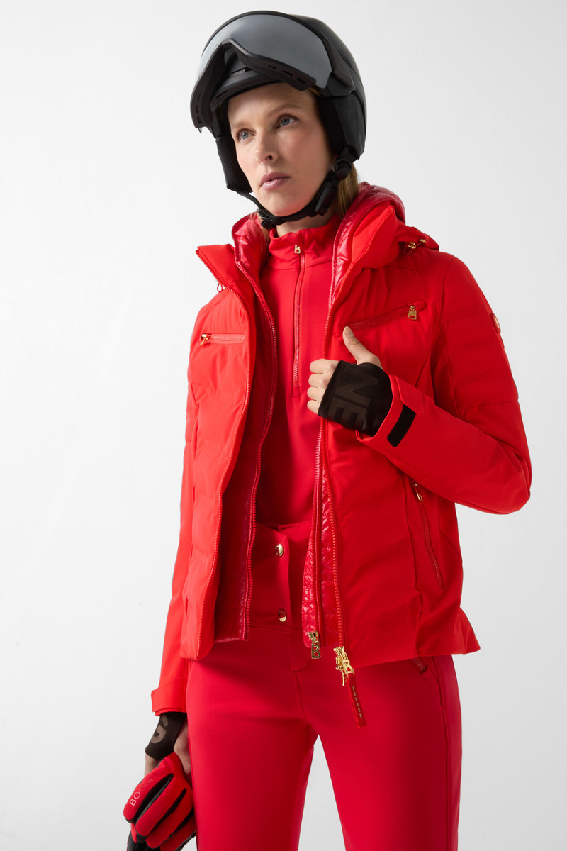 Kea ski jacket in Red 7