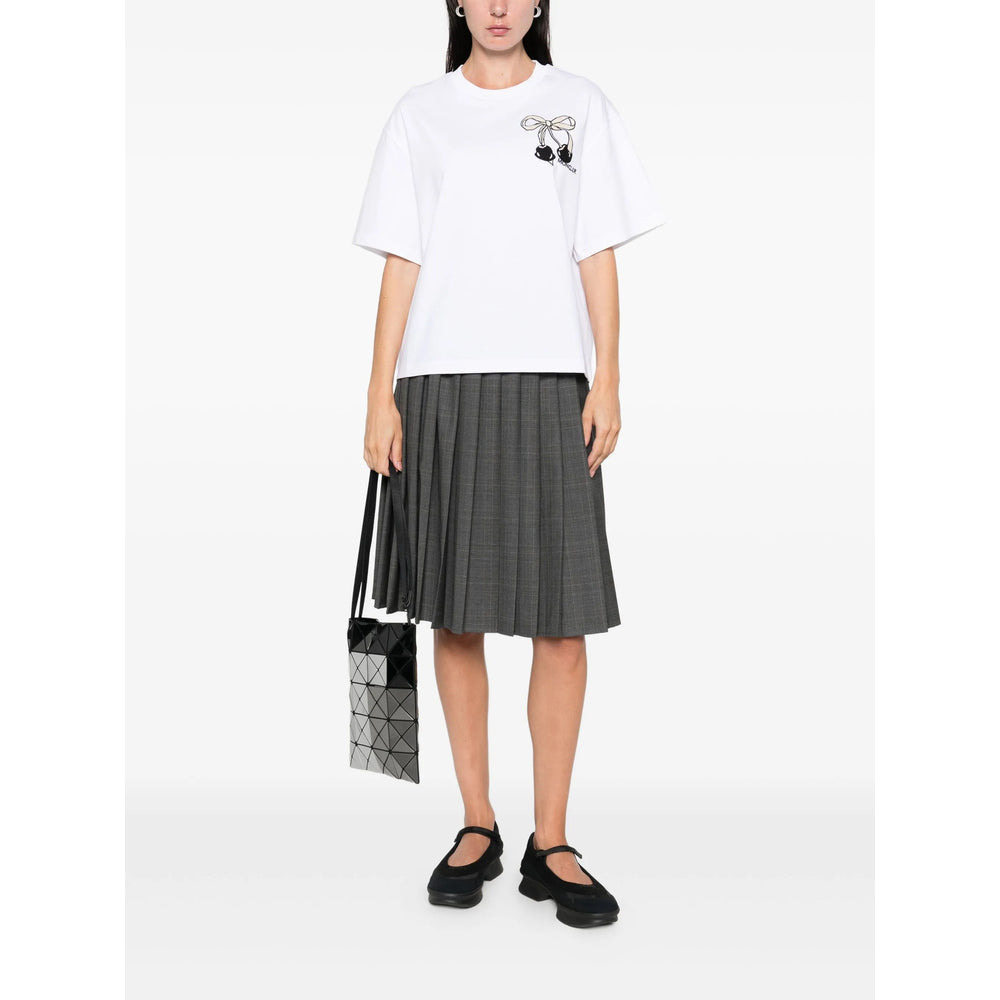 Moncler White Tops - T-Shirts & Jerseys Women - 5