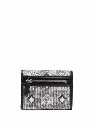 MCM Vintage Jacquard Monogram Mini Tri-fold wallet outlook