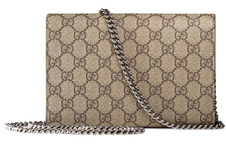 (WMNS) Gucci Dionysus Series Synthetic canvasChain bag Dionysus Brown 401231-KHNSN-8642 - 2