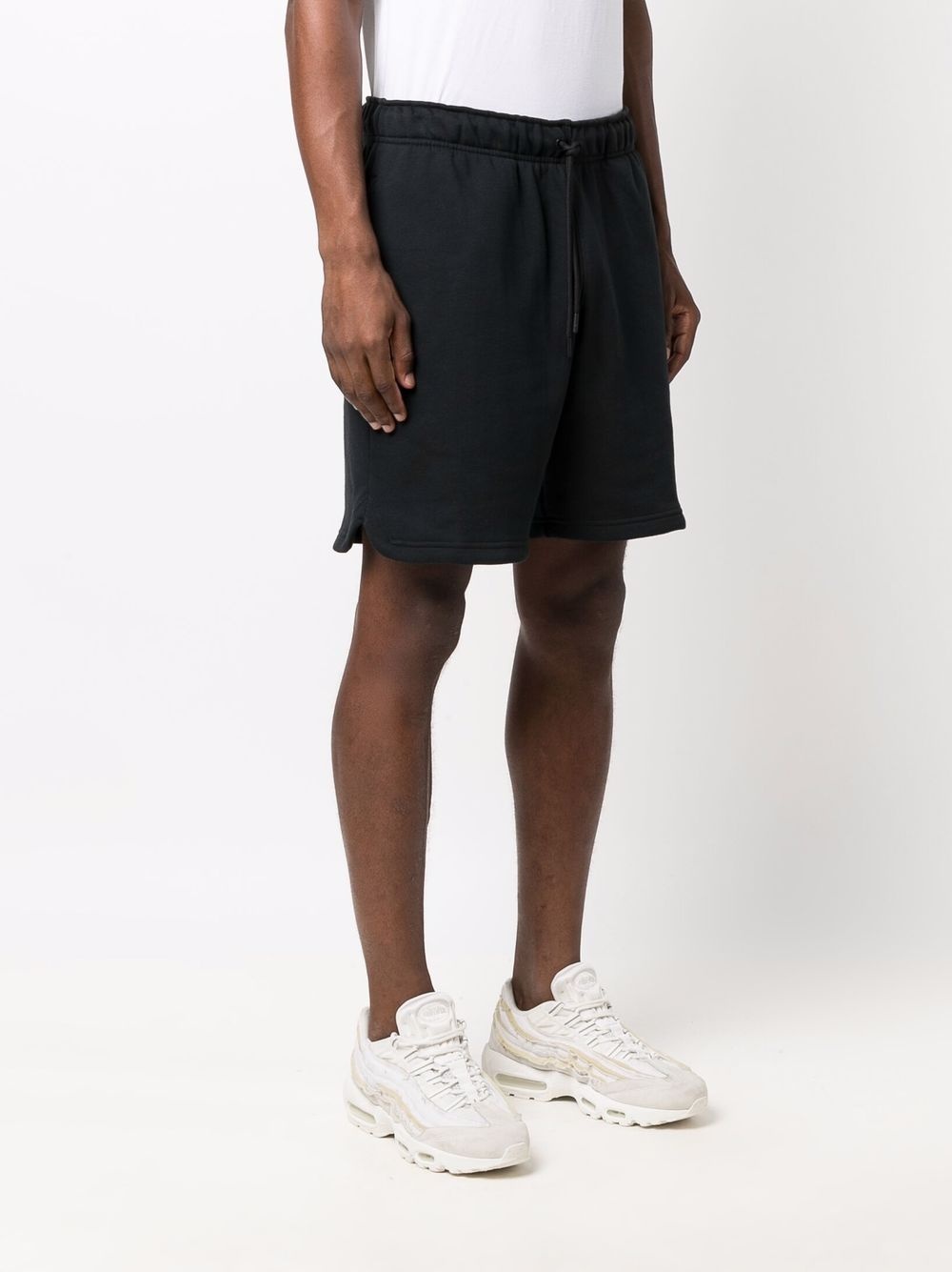 Essentials logo jersey-fleece shorts - 3