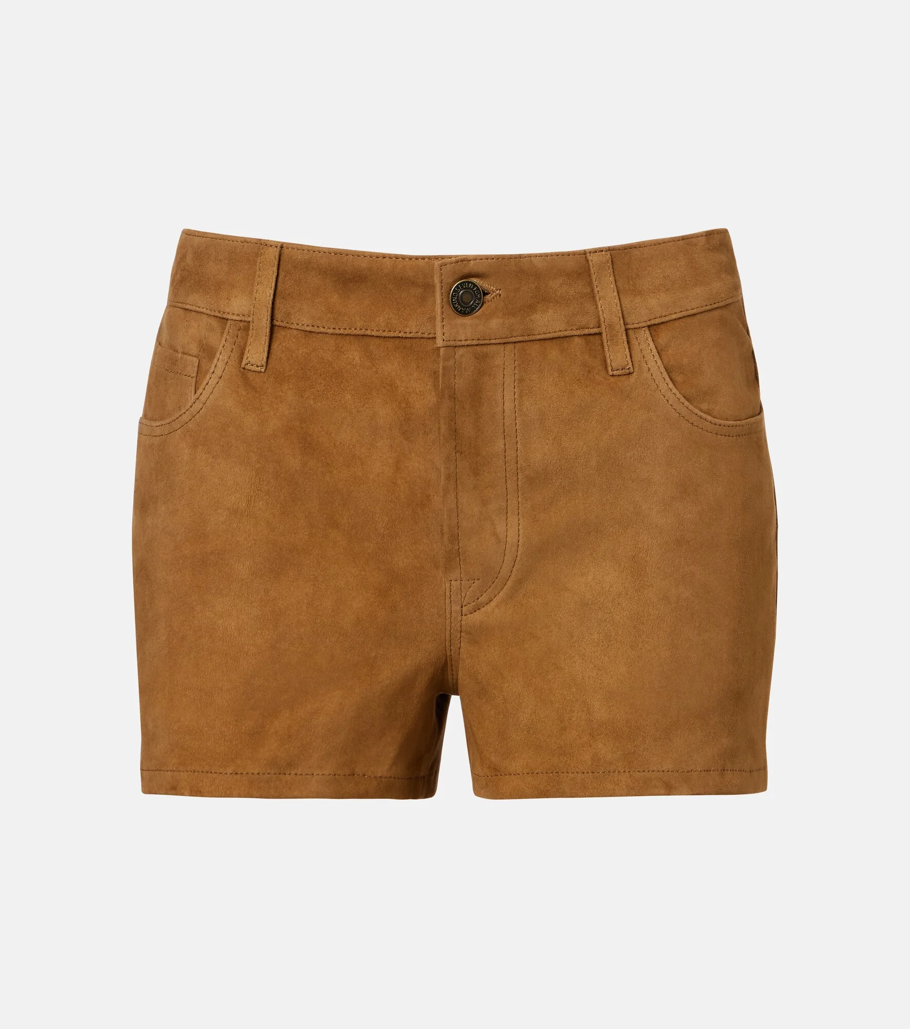 Suede shorts - 1