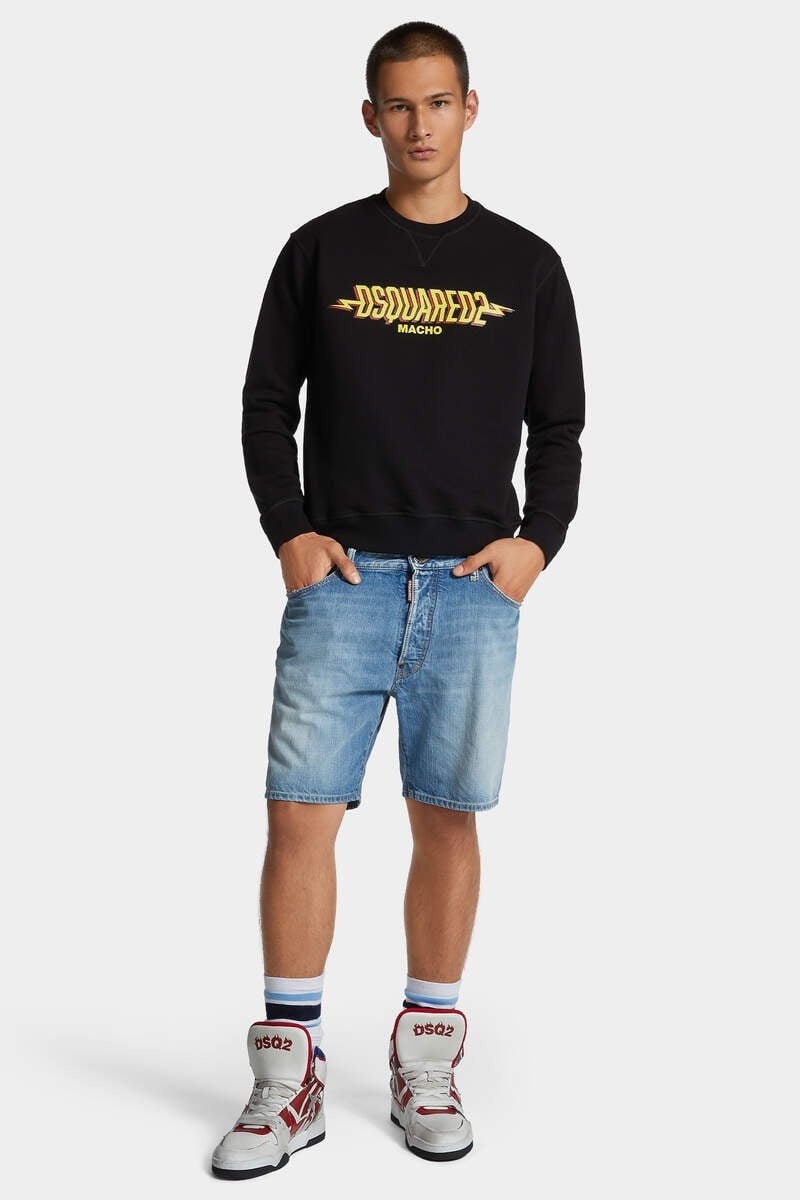WASH COOL FIT CREWNECK MACHO SWEATSHIRT - 5
