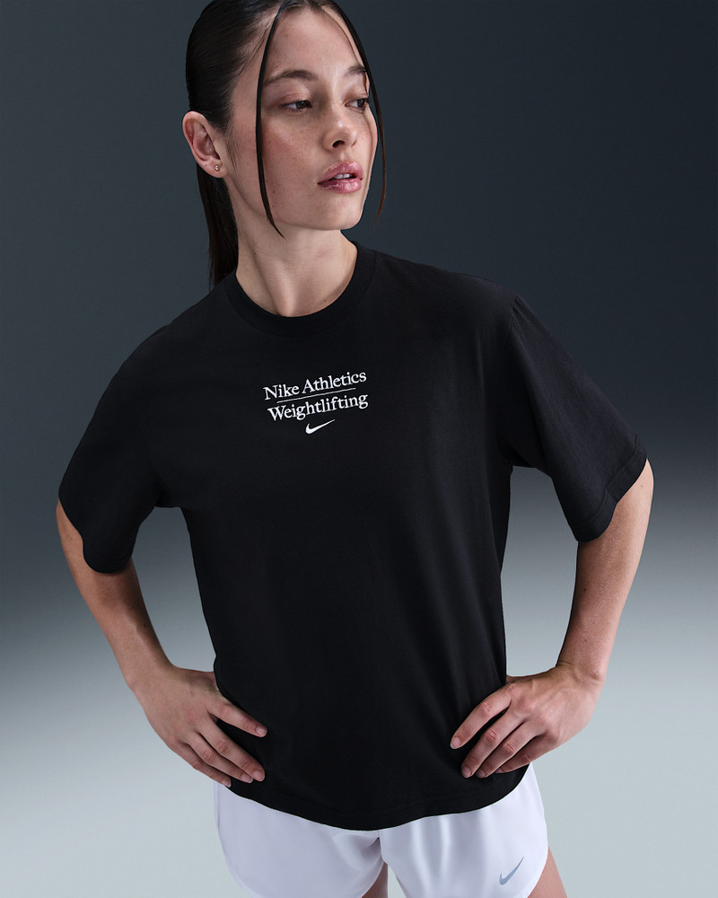 Nike Weightlifting Women's Boxy T-Shirt 1