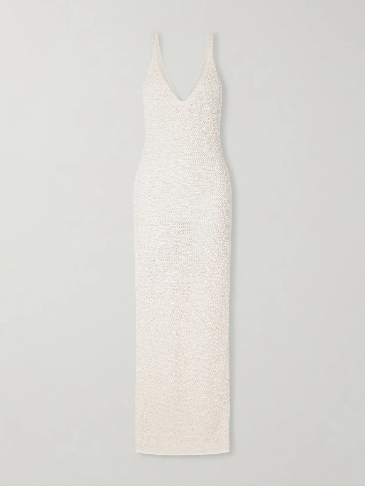 Crocheted Maxi Dress - 1