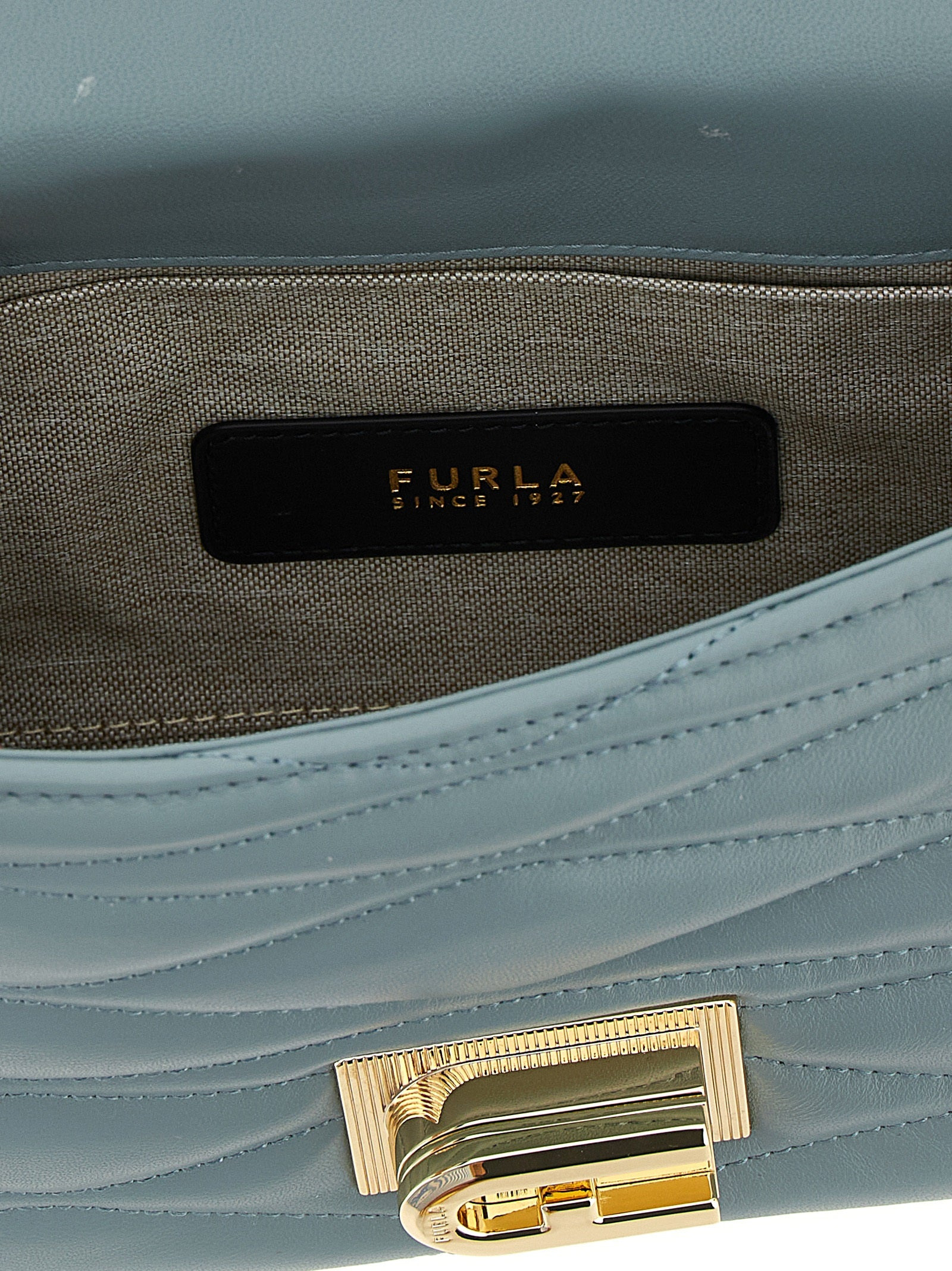 Furla 1927 S Crossbody Bags Light Blue - 4