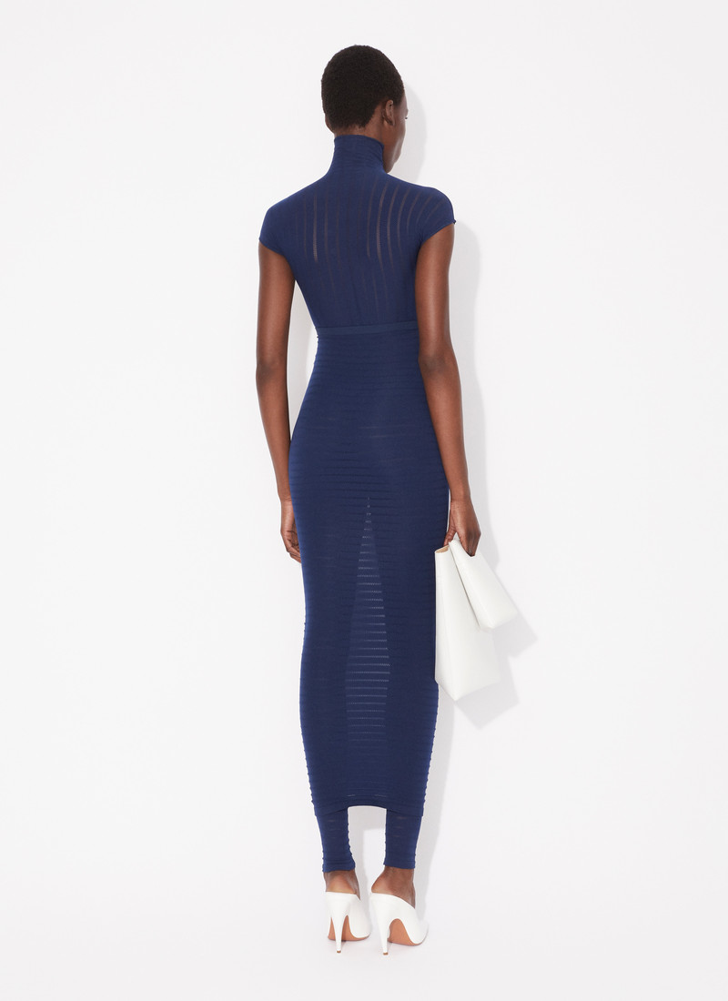 Alaïa SHEER STRIPES LEGGING outlook