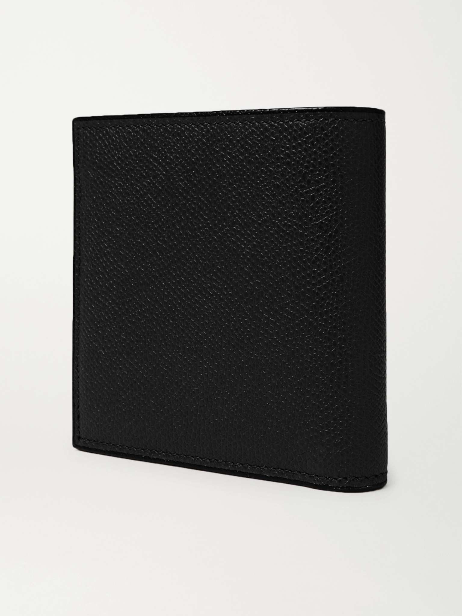 Pebble-Grain Leather Billfold Wallet - 5
