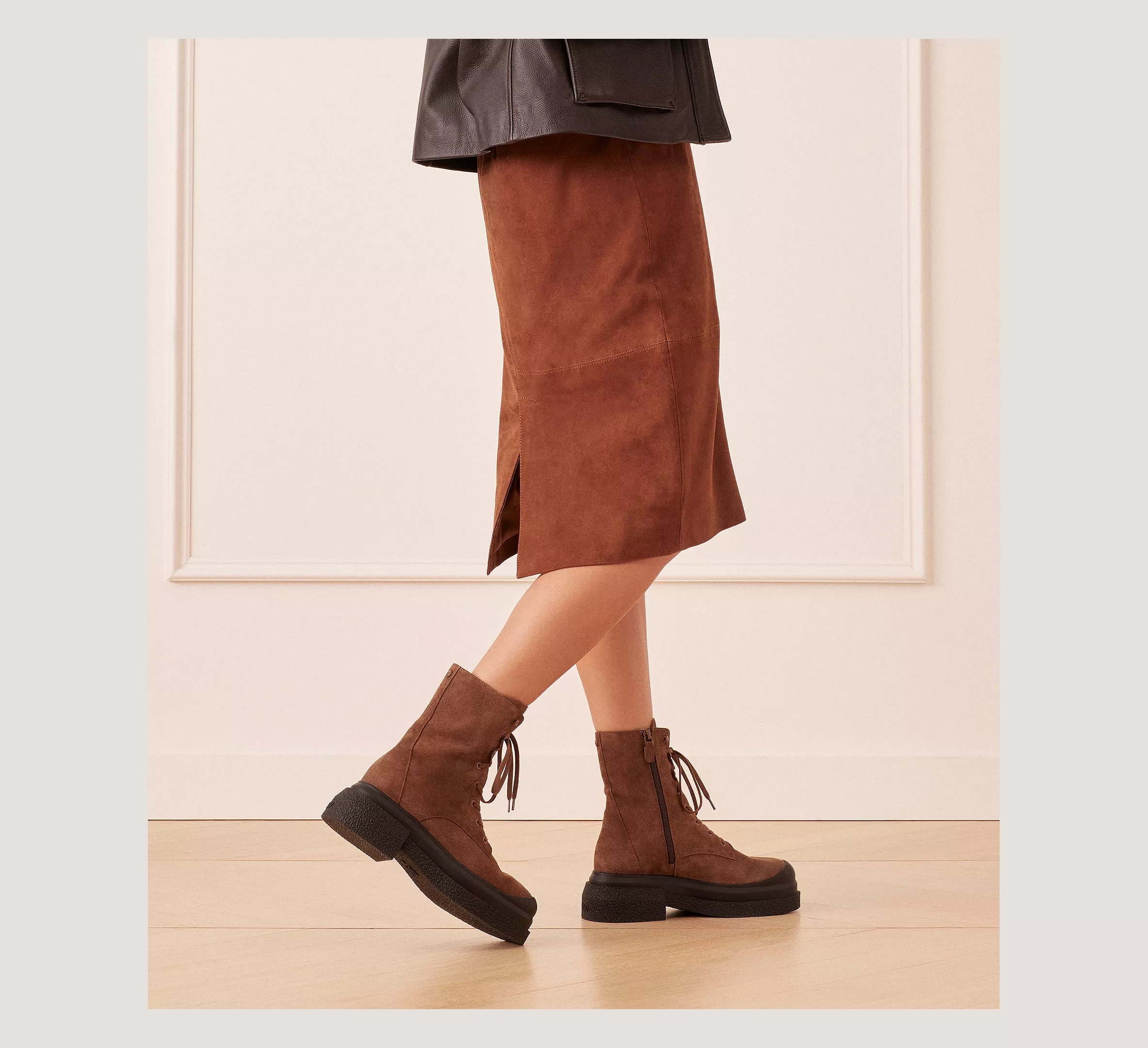 CHARLI LACE-UP SPORTLIFT BOOTIE - 3