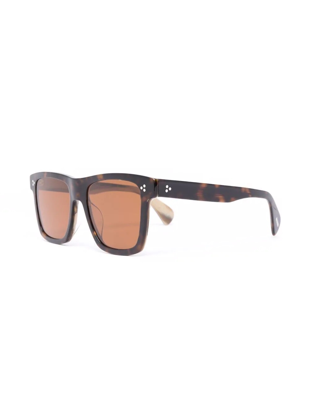 oversized rectangular-frame sunglasses - 2