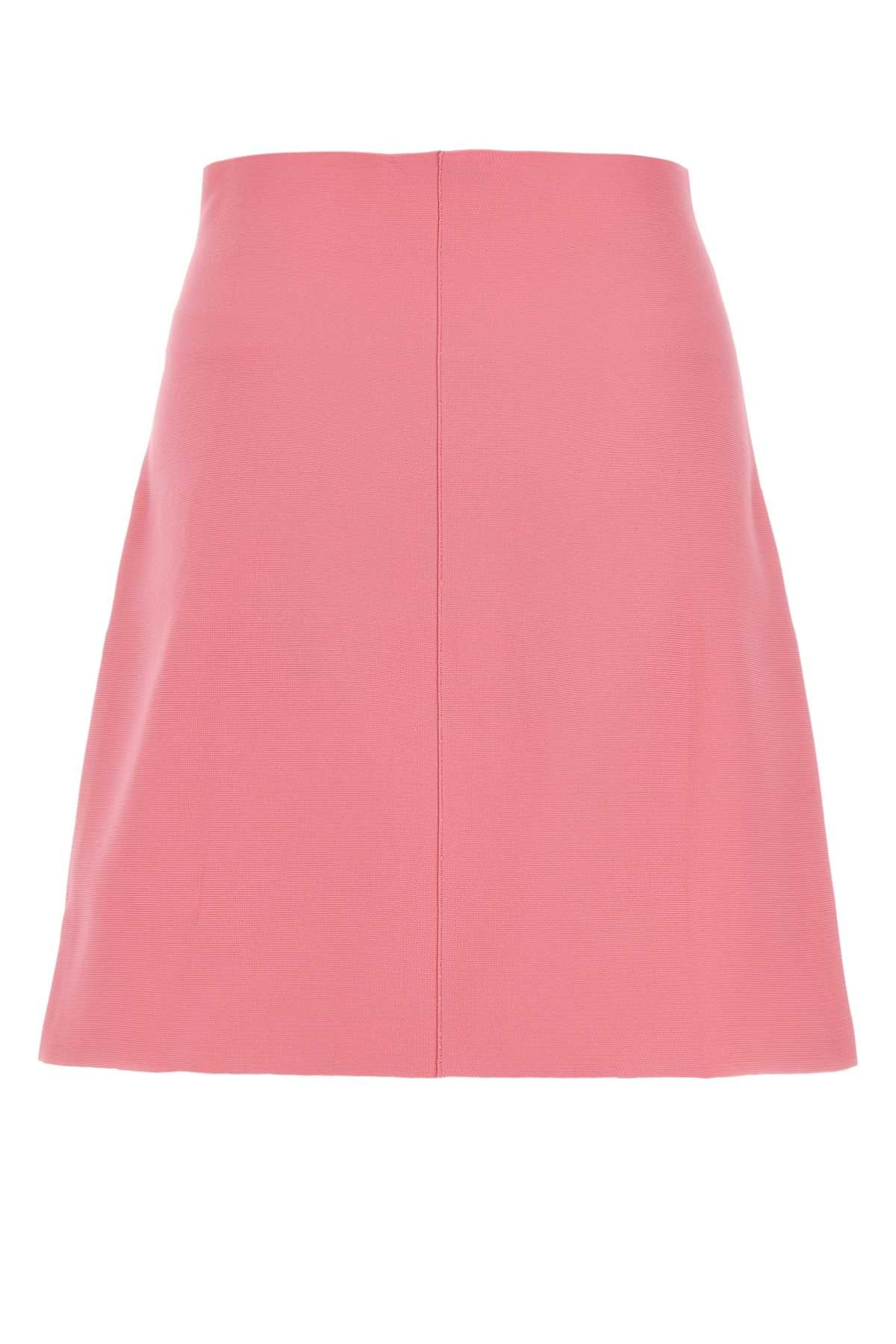 Jil Sander Women Pink Polyester Mini Skirt - 2